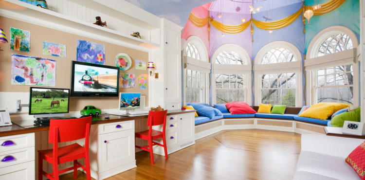 Дизайн комнаты для детей и здоровье
